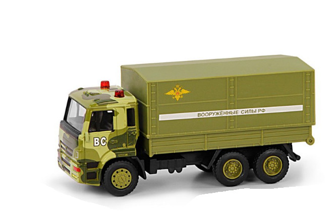 

Металлический инерционный грузовик ВС, 1:54