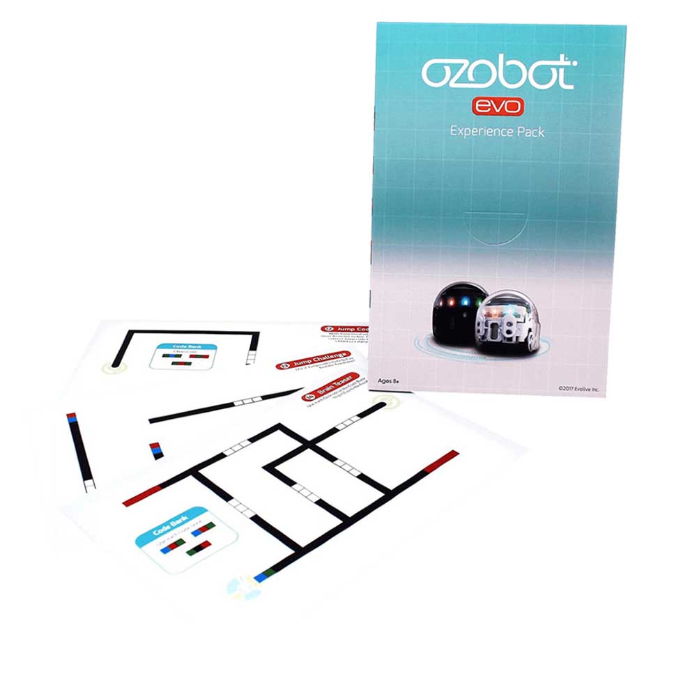 

Ozobot Evo Experience Pack - Набор заданий/карточки для EVO на английском языке