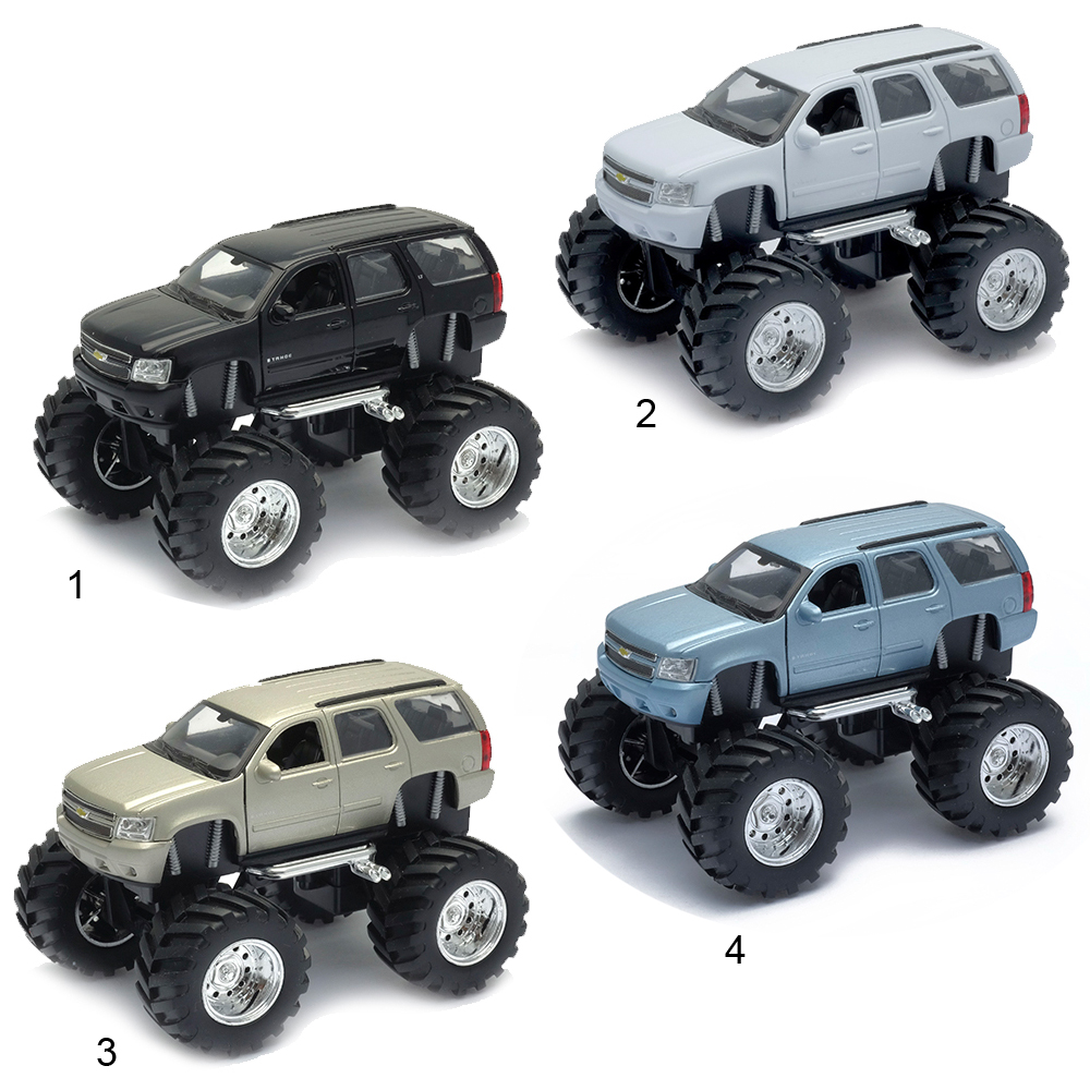 

Модель машины Chevrolet Tahoe Big Wheel, 1:34-39