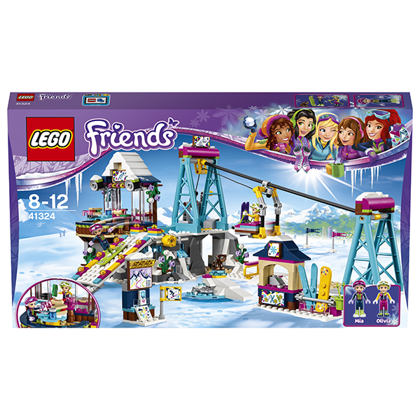 Конструктор Lego Friends. Горнолыжный курорт: подъемник  