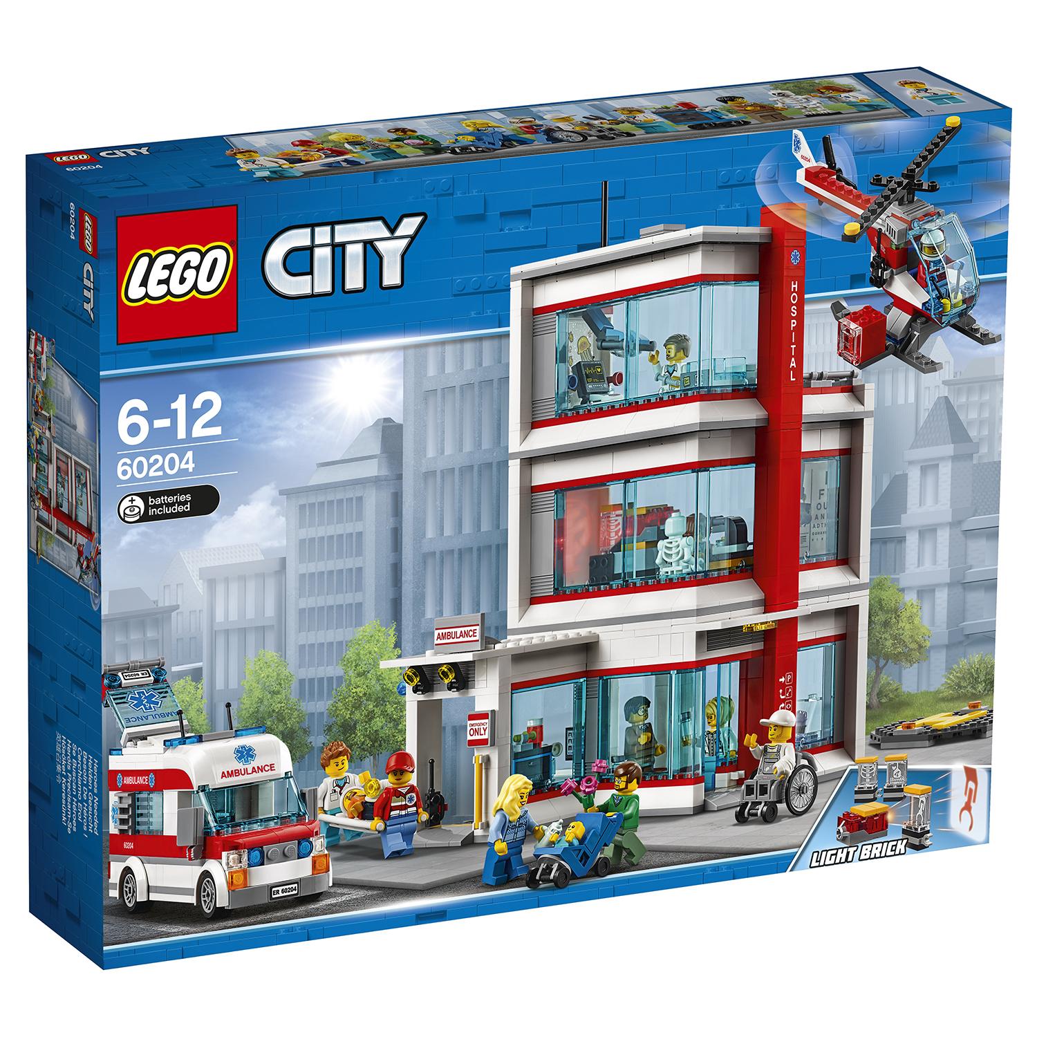 Конструктор из серии Lego City - Городская больница  