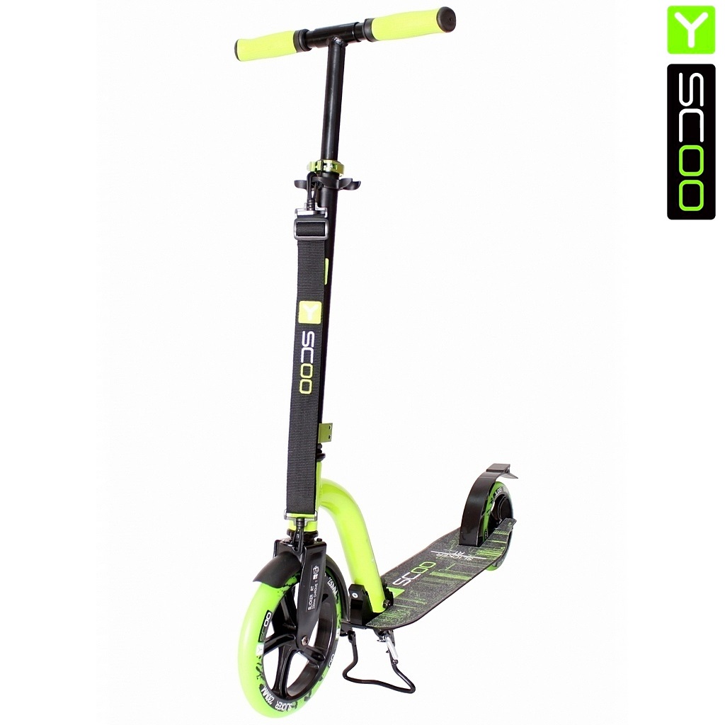 

Самокат Y-Scoo RT 230 Slicker New Technology, зеленый