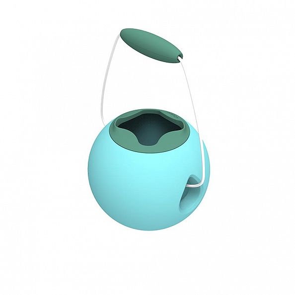 

Ведёрко для воды Quut Mini Ballo 0.5 литров, цвет: винтажный синий + зелёный минерал Vintage blue + mineral green