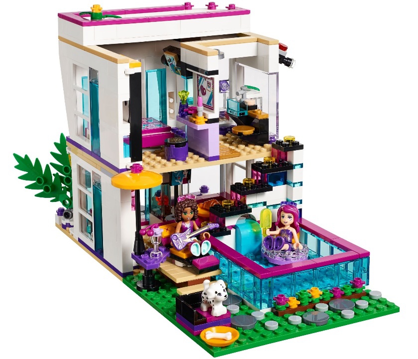 Lego Friends. Поп-звезда: дом Ливи  