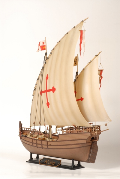Модель для склеивания - Корабль Нинья  
