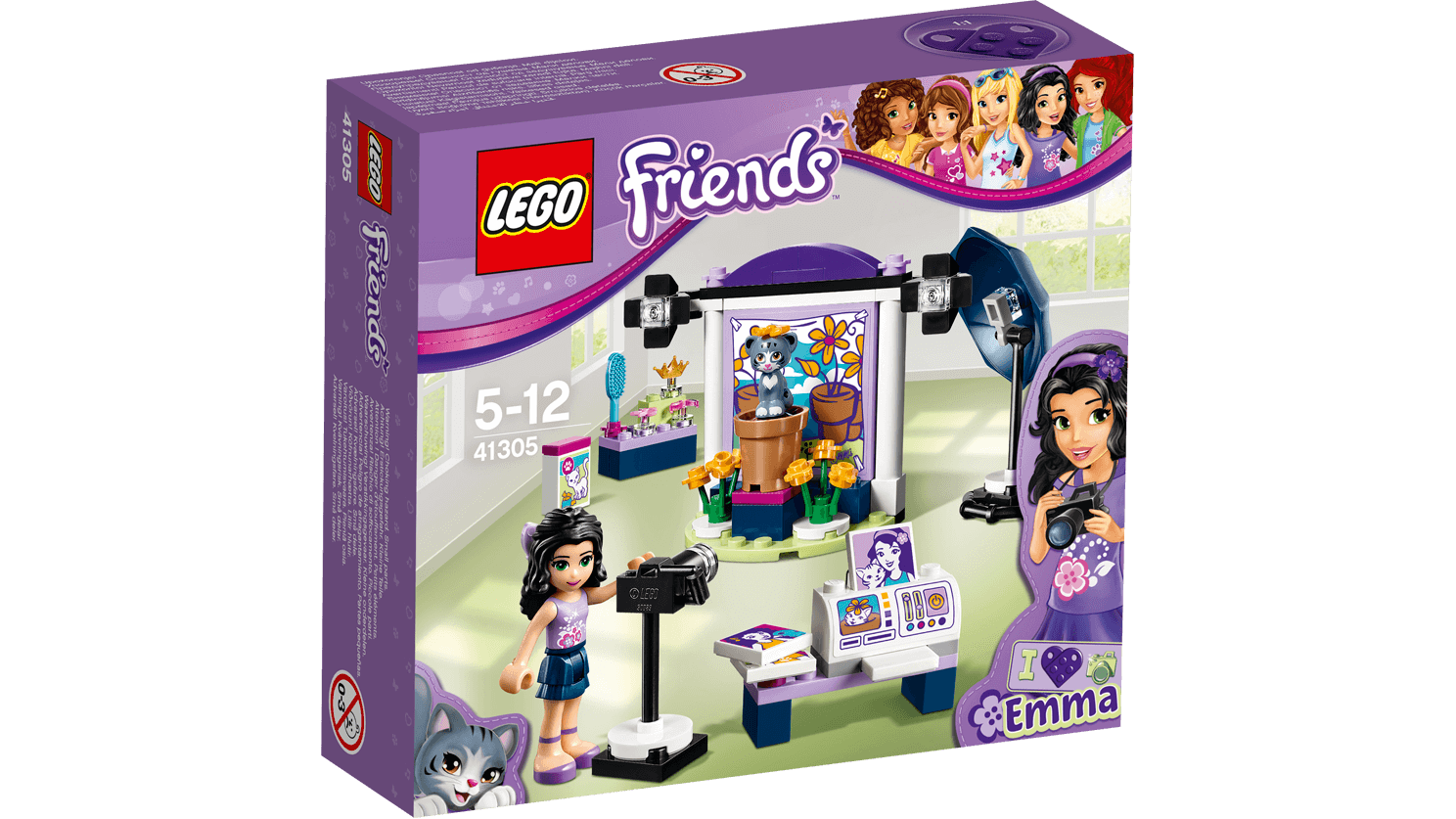 LEGO Friends. Фотостудия Эммы   