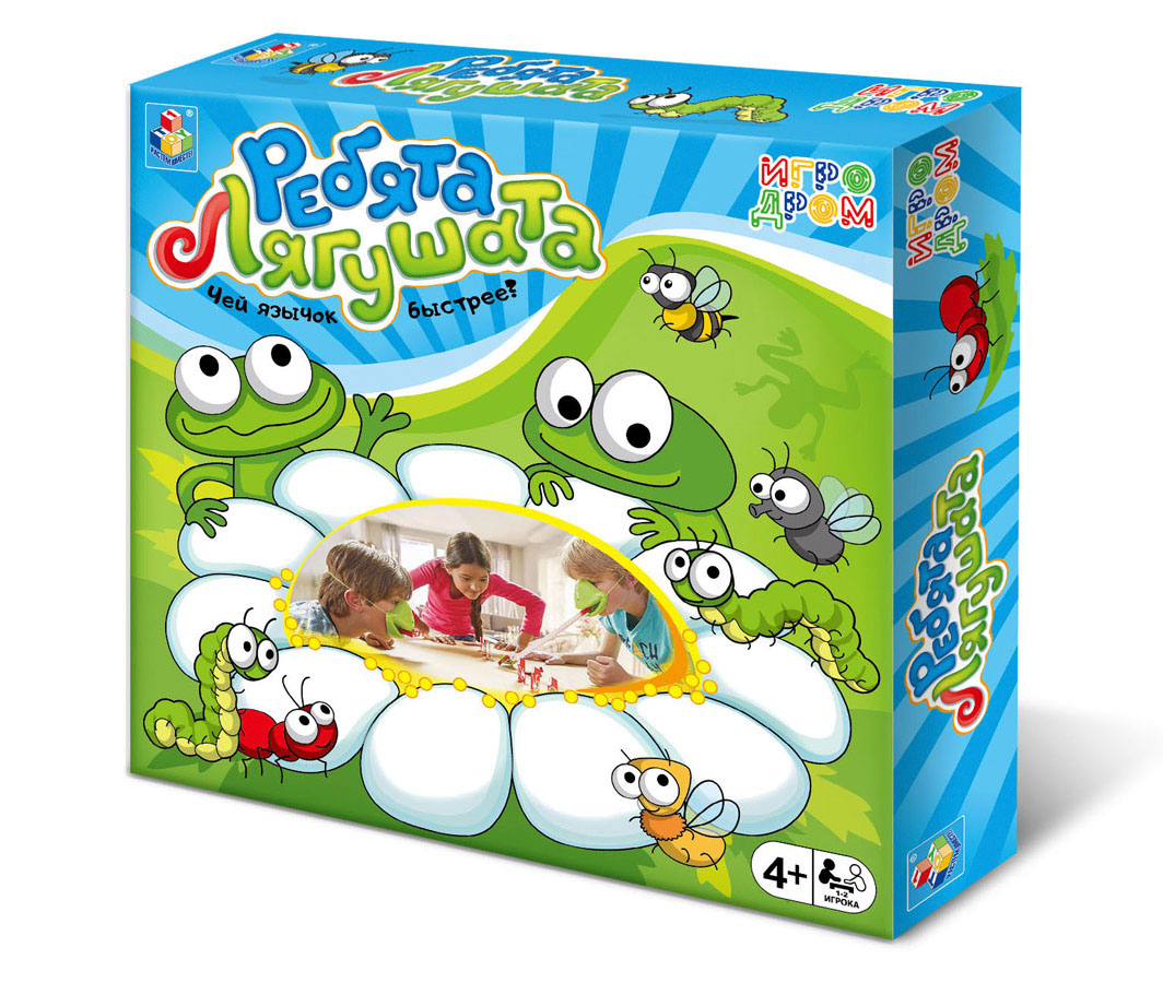

Настольная игра из серии Игродром - Ребята Лягушата