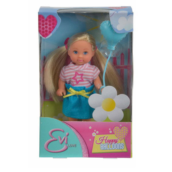Кукла Еви с воздушным шариком, 2 вида  