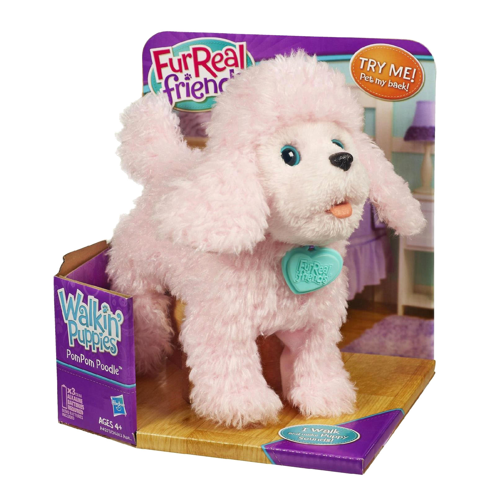 Furrealfrends. Пушистый интерактивный ходячий щенок  