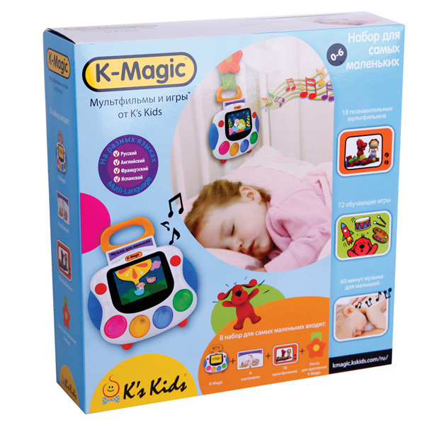 Интерактивная детская консоль для новорожденных K-Magic  
