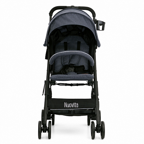 Прогулочная коляска Nuovita Vero, цвет темно-серый 