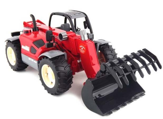 Погрузчик колесный Bruder Manitou MLT 633 с телескопическим ковшом  