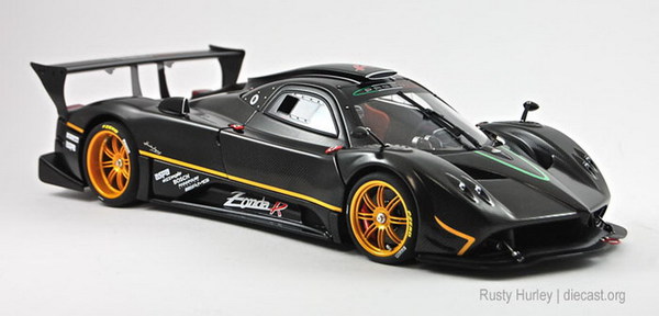 Радиоуправляемая машина Pagani Zonda R, цвет черный, 1:24, 27MHZ  