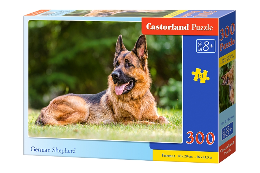 

Пазлы Castorland - Восточноевропейская овчарка, 300 элементов