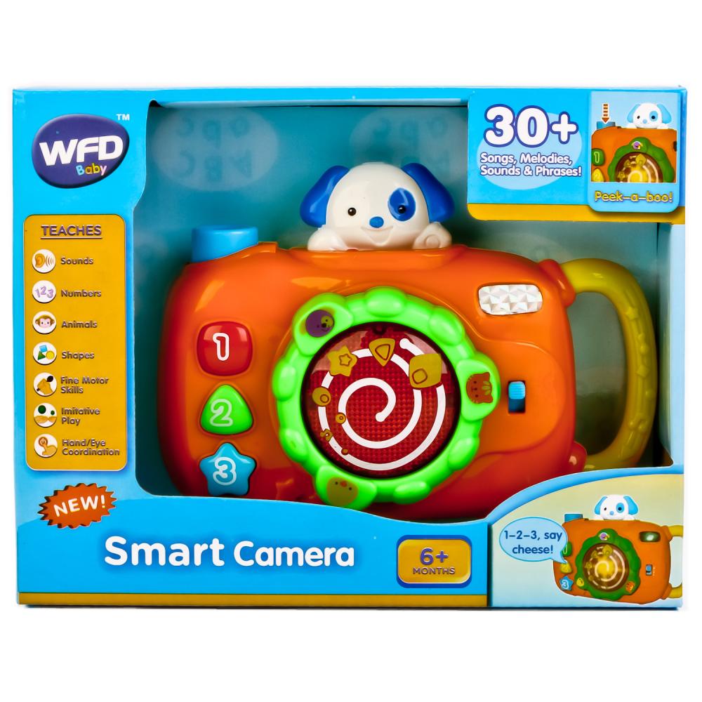 Фотоаппарат Smart Camera, свет и звук  