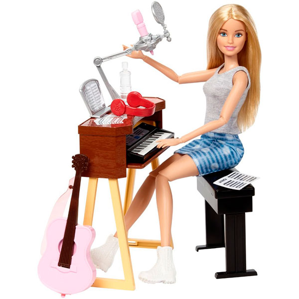 Кукла Barbie – Музыкант, блондинка  