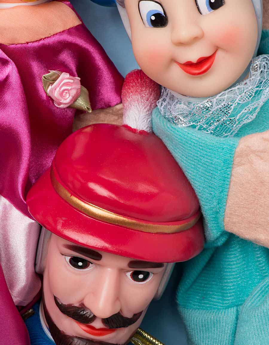 Кукольный театр – Золушка, 7 кукол  