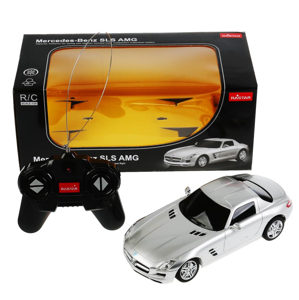 

Машина р/у Rastar - Mercedes Sls Amg. масштаб 1:24