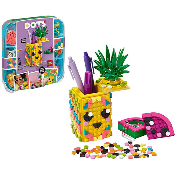 

Конструктор из серии Lego Dots - Подставка для карандашей Ананас