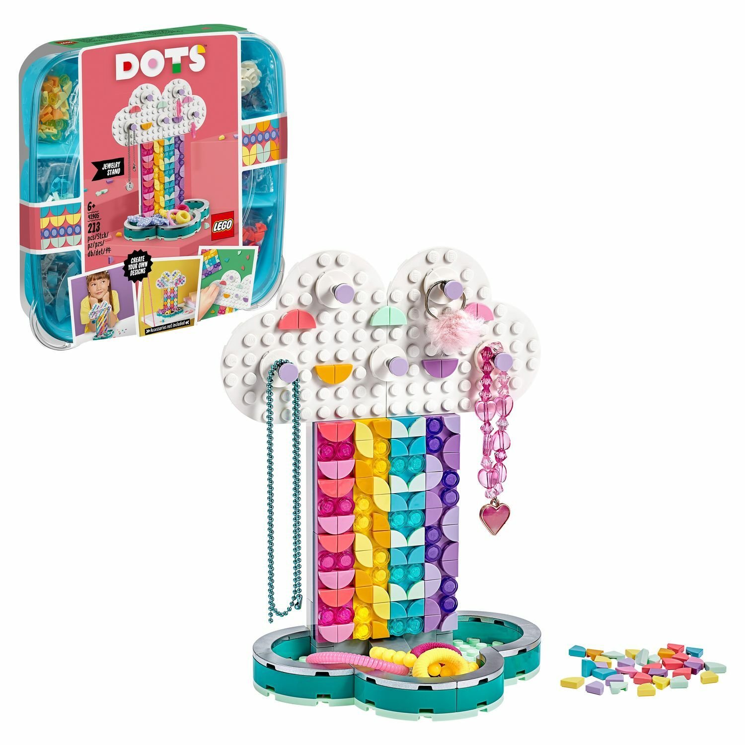 

Конструктор Lego DOTs - Подставка для украшений – Радуга