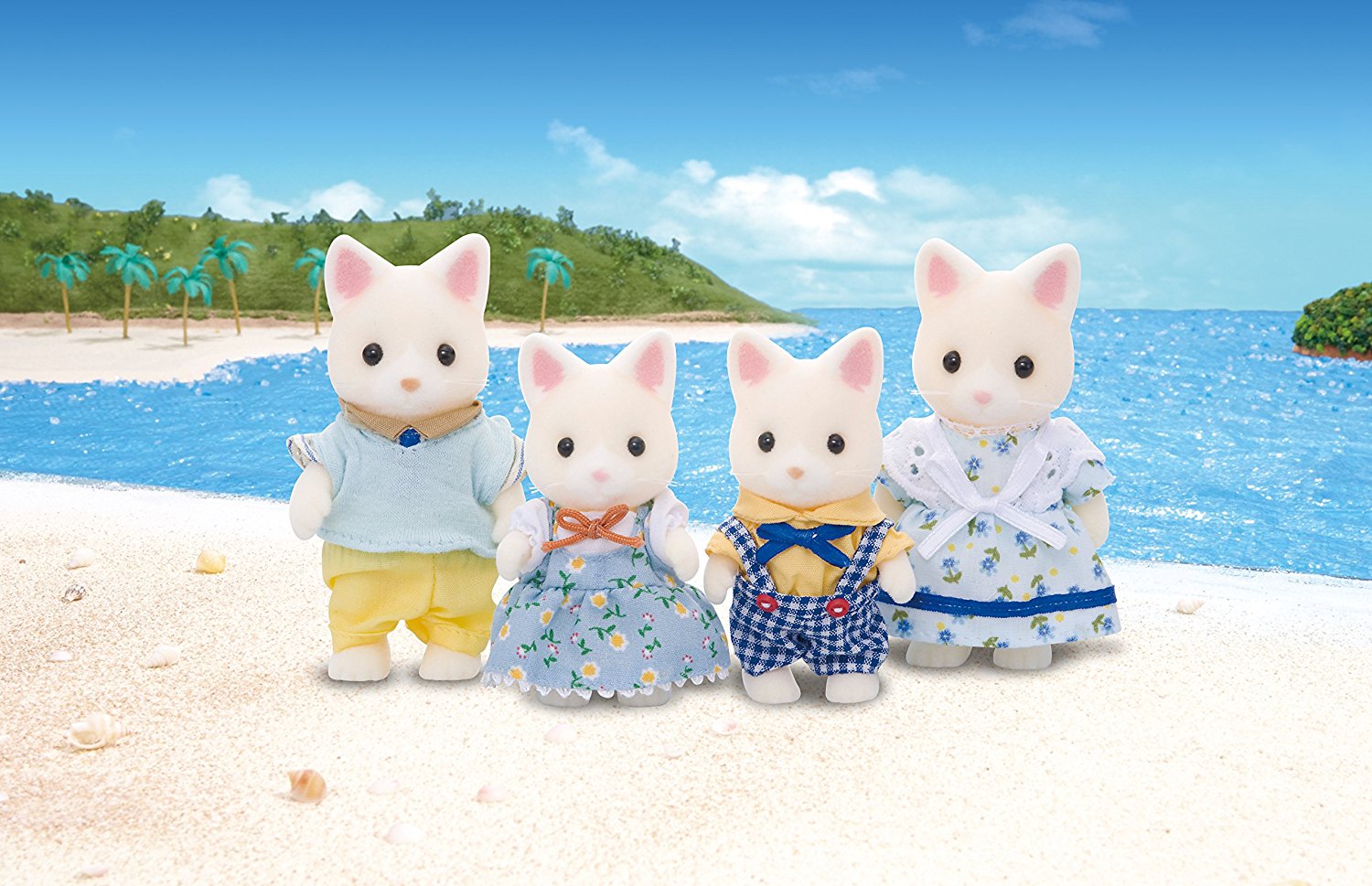 Sylvanian Families - Семья Кошек  