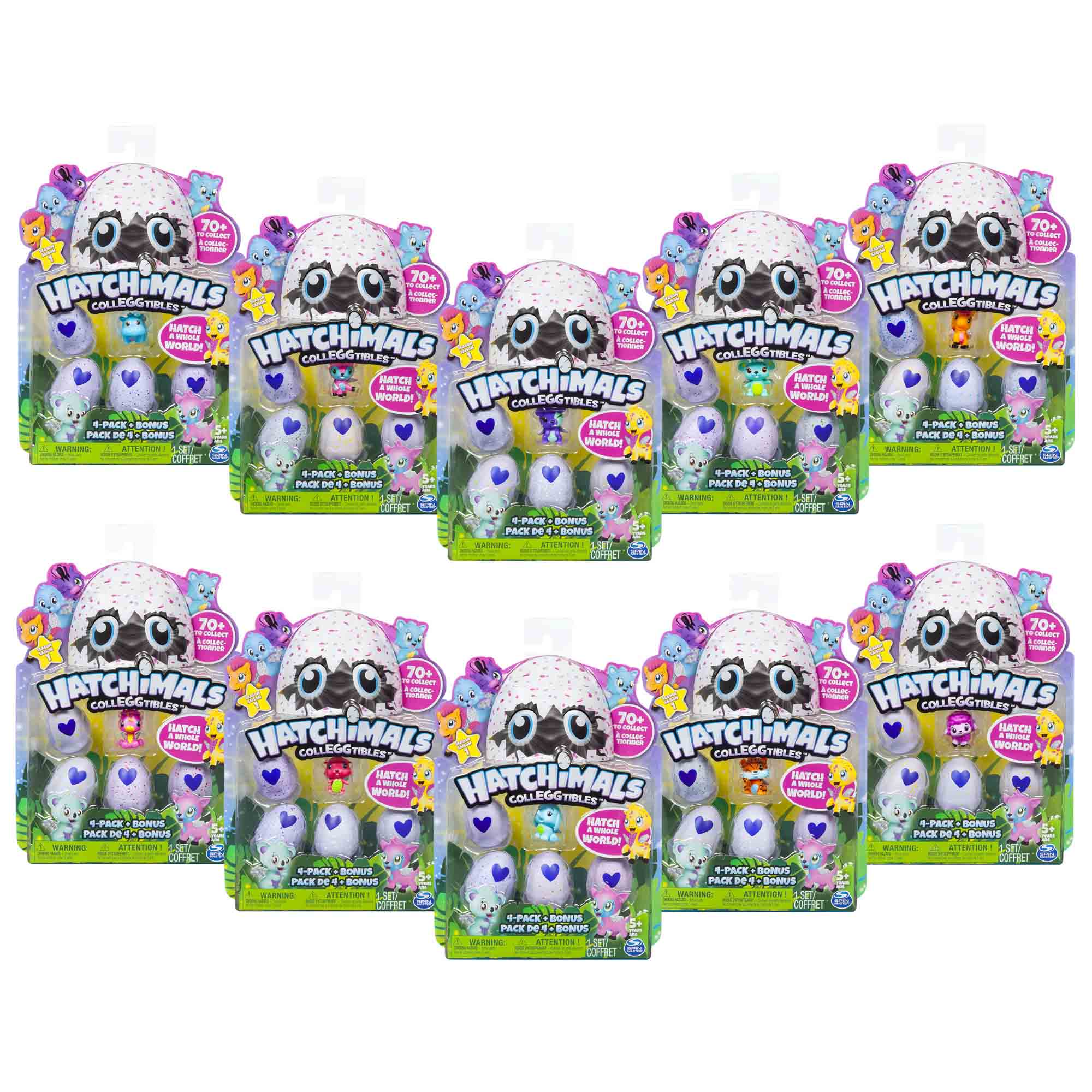 hatchimals 19104 хетчималс коллекционная фигурка 4 штуки бонус