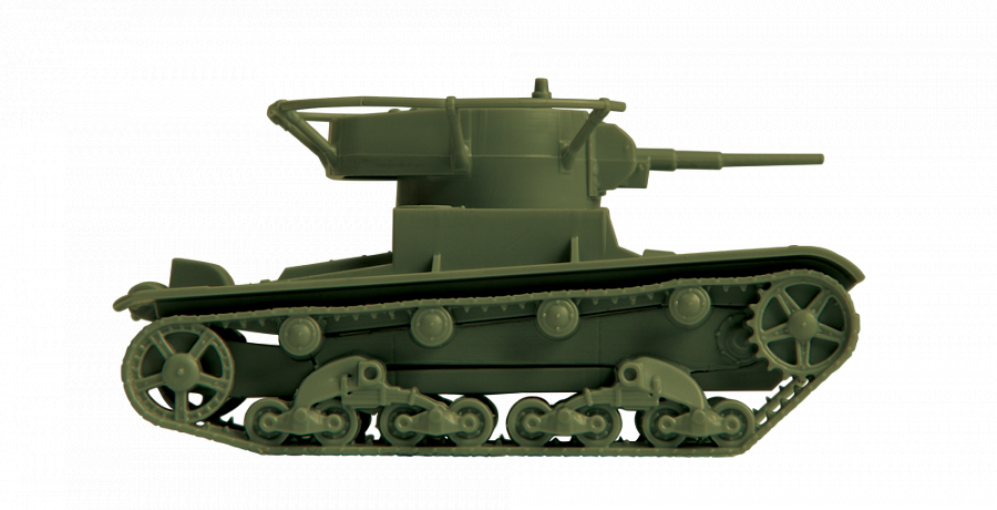 Сборная модель - Советский легкий танк Т-26  