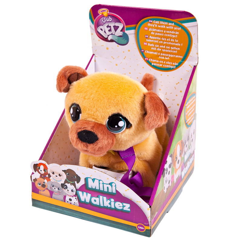 

Щенок интерактивный Club Petz - Mini Walkiez Shepherd, ходячий, со звуковыми эффектами