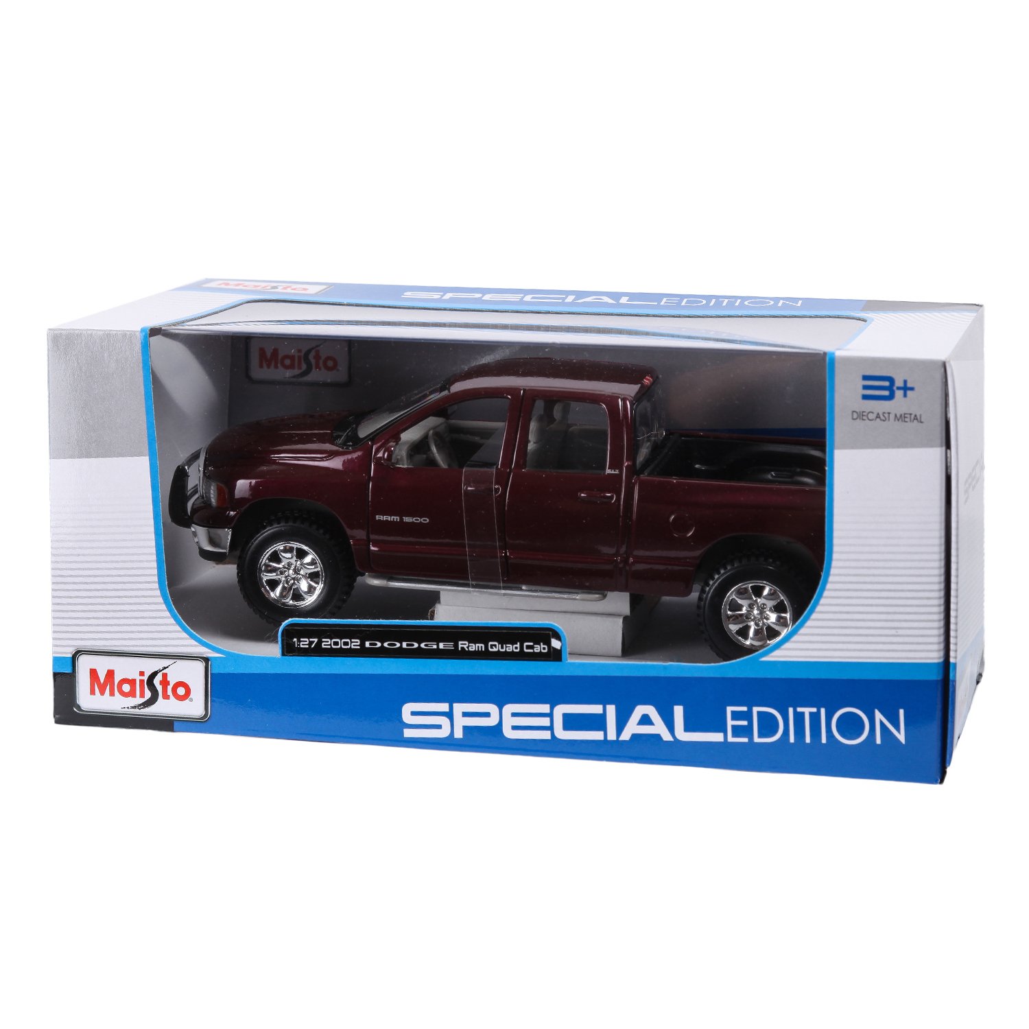 Модель машины - Dodge Ram Quad Cab, 1:24   