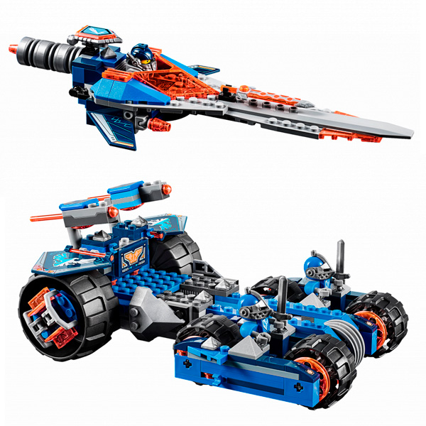 Lego Nexo Knights. Устрашающий разрушитель Клэя  