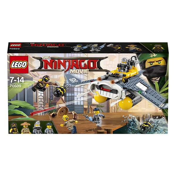 Lego Ninjago. Бомбардировщик Морской дьявол  