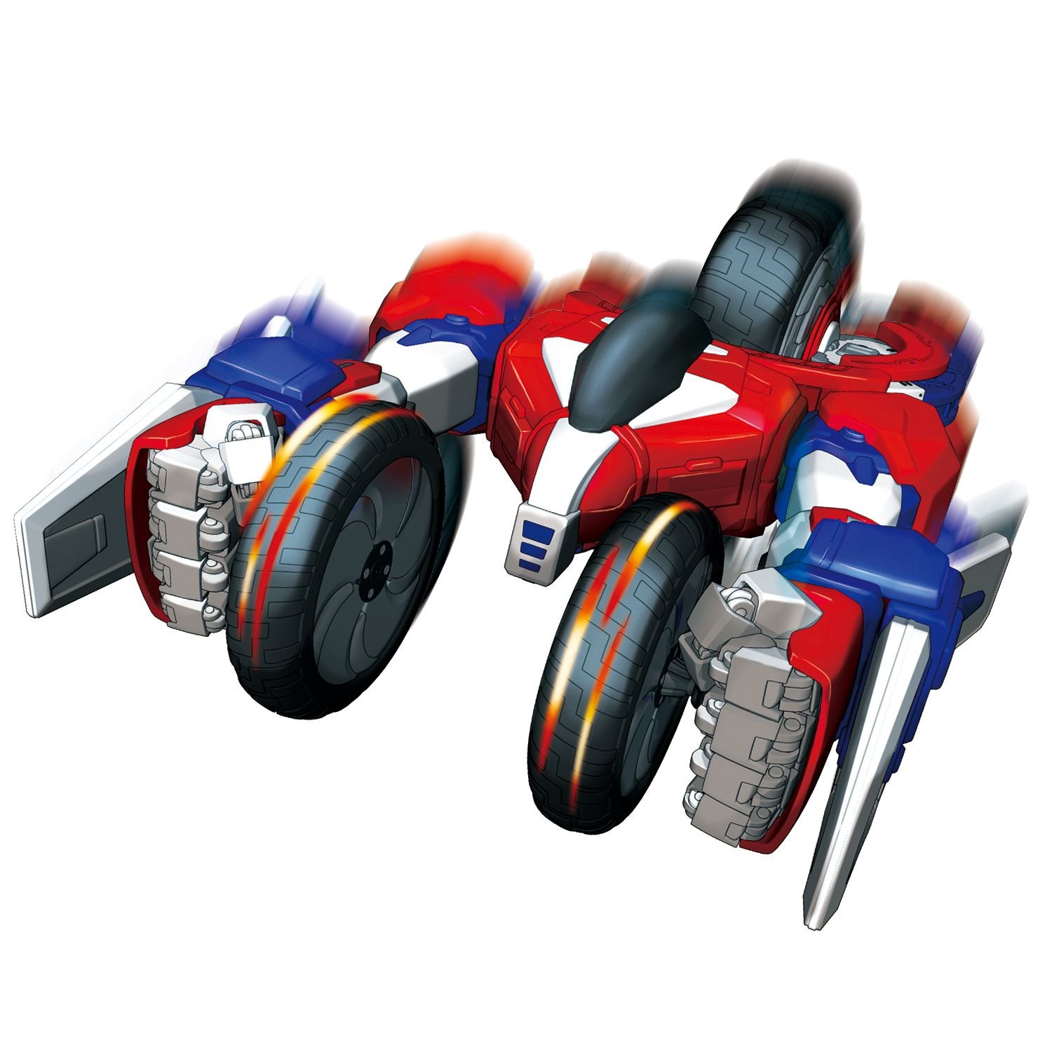 Игровой набор волчков-трансформеров 2 в 1 Spin Racers – Неудержимый и Таран с аксессуарами  