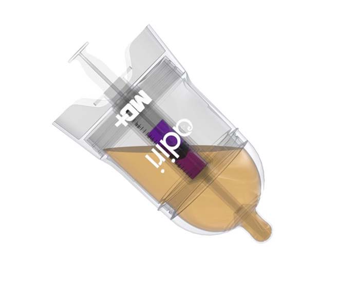 Бутылочка с системой подачи лекарств для грудничка - Adiri MD+