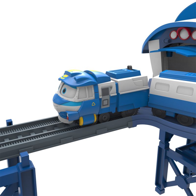Robot Trains. Игровой набор - Станция Кея из серии Роботы-поезда  