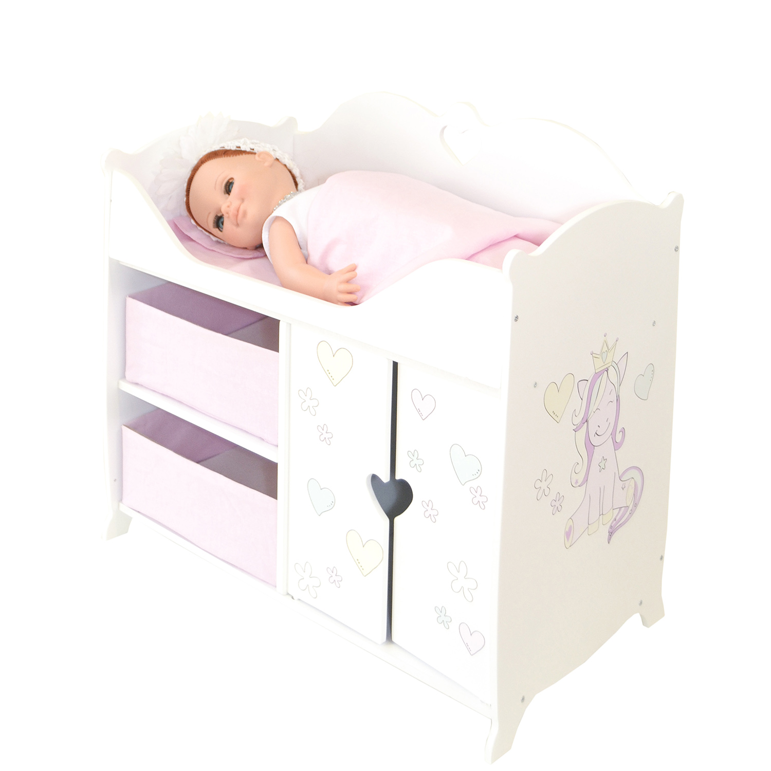 Кроватка-шкаф для кукол серии Мимими, Крошка Мили  