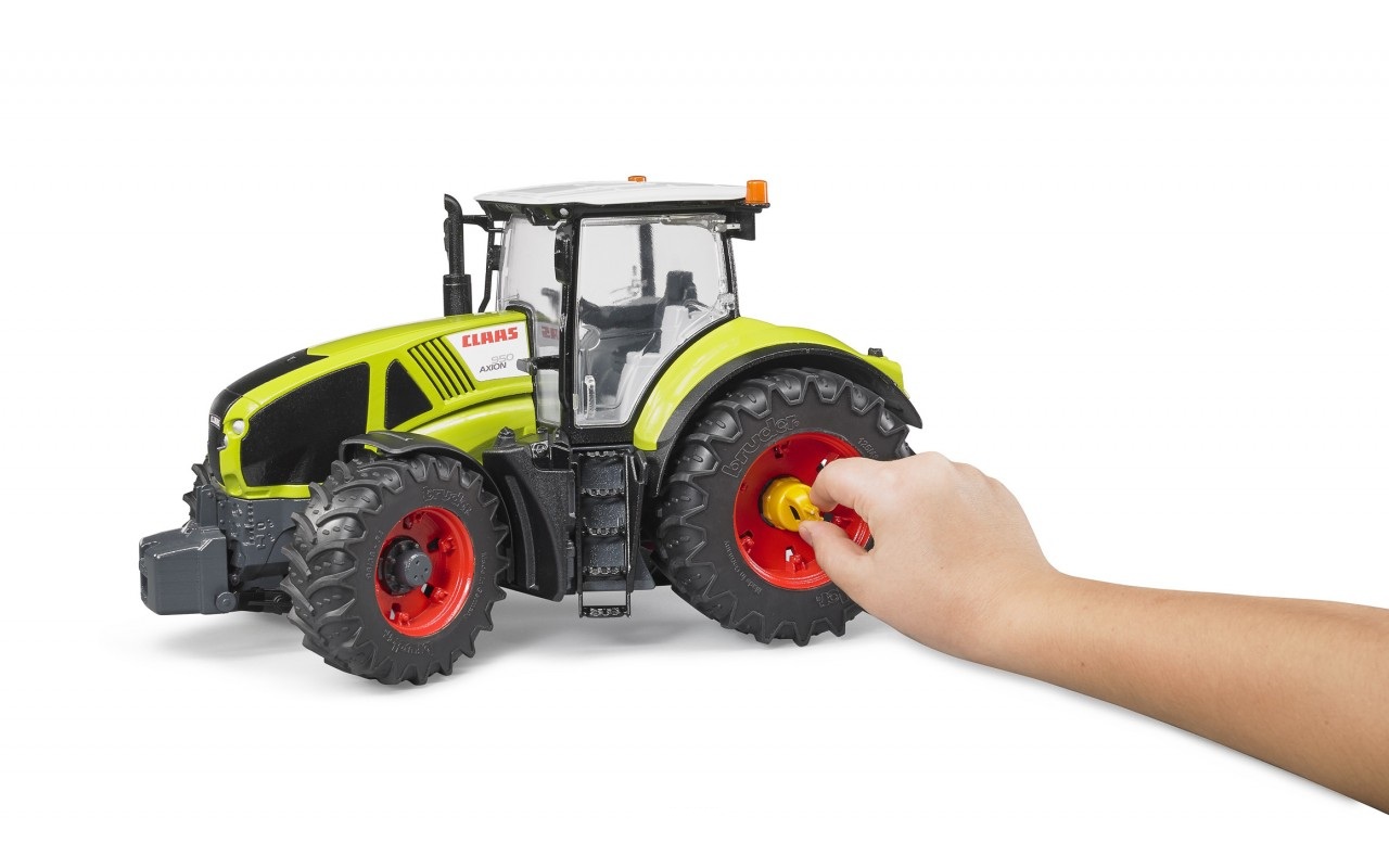 Трактор Bruder Claas Axion 950 c погрузчиком  