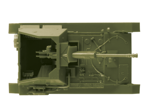 Модель сборная - Советская САУ СУ-76М  