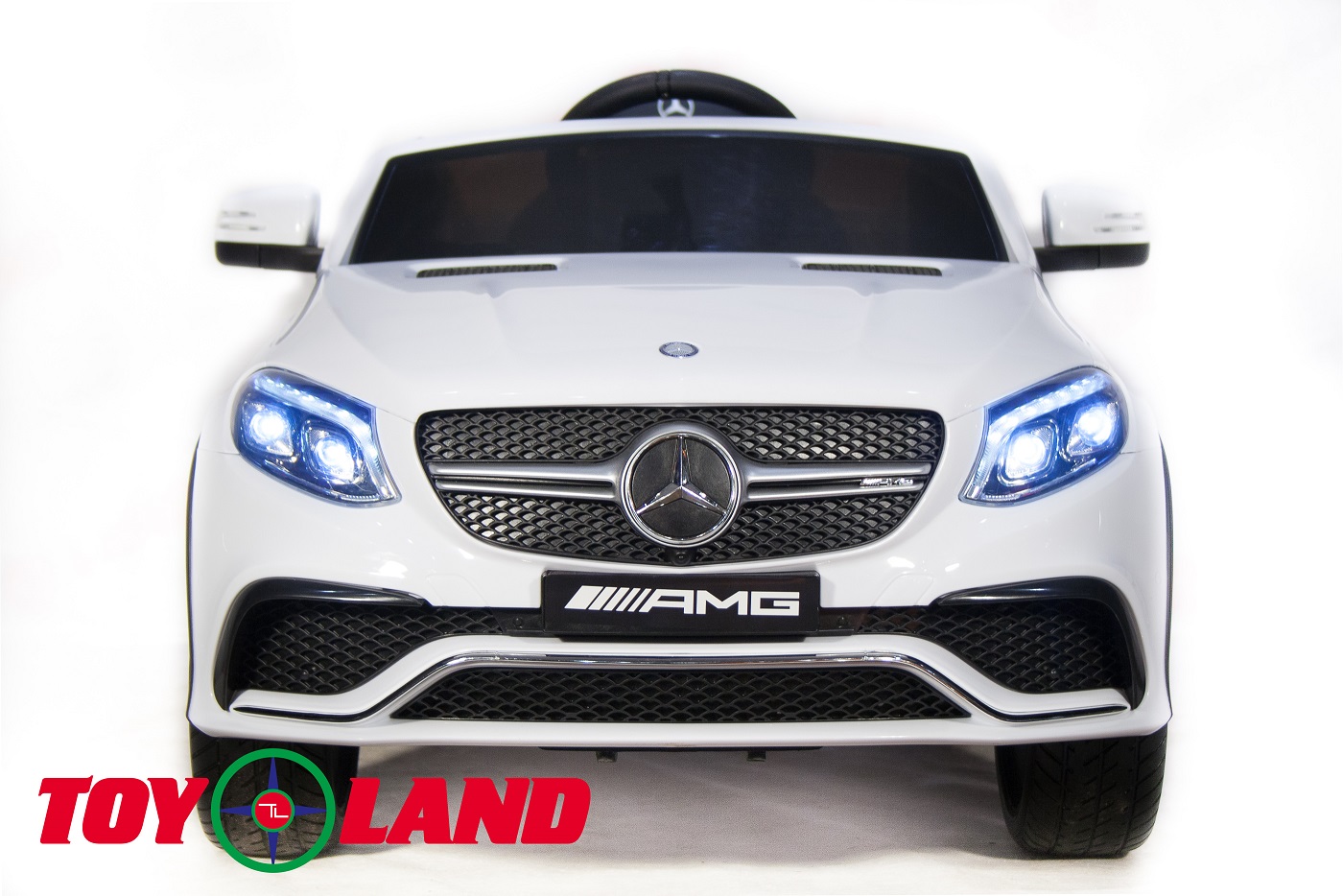 Электромобиль Mercedes-Benz AMG GLE63 Coupe белого цвета  