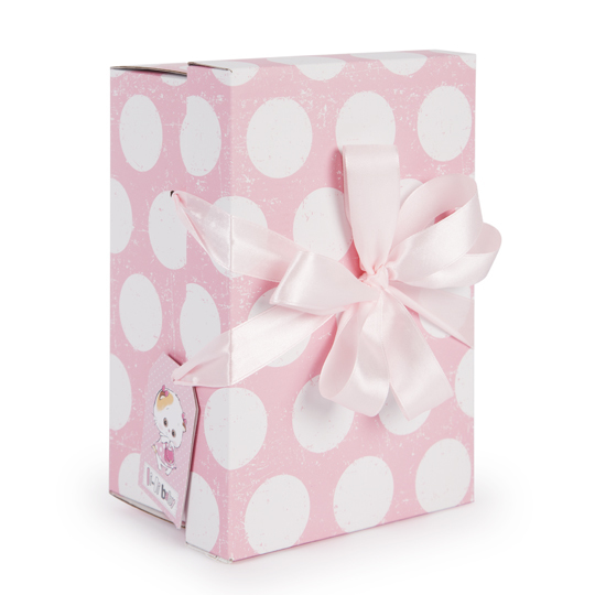 Мягкая игрушка – Ли-Ли Baby в розовом комбинезоне с клубничкой, 20 см  