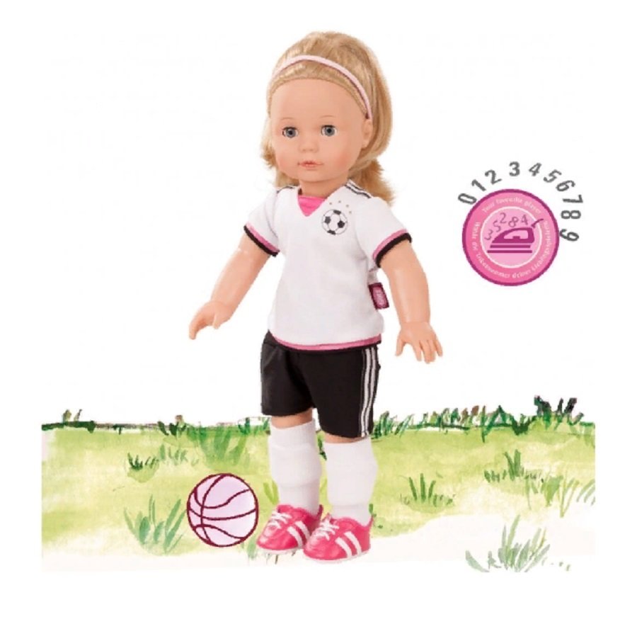 Кукла Джессика блондинка, футболистка, 46 см.  