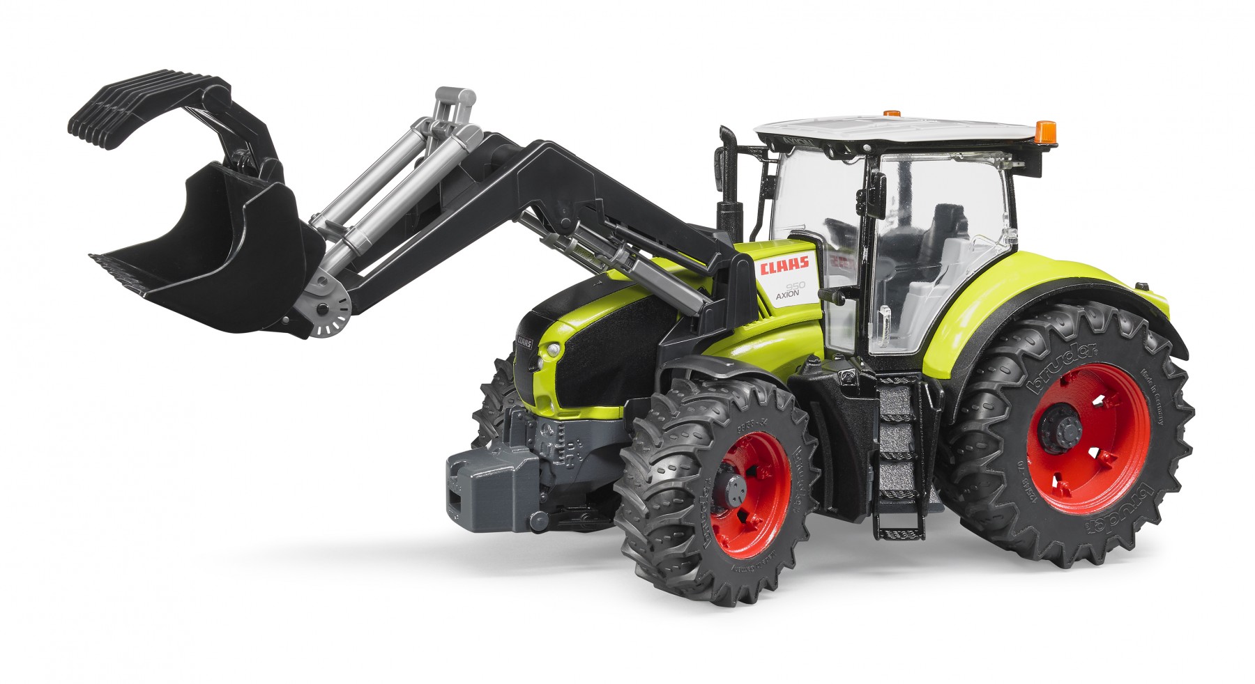 Трактор Bruder Claas Axion 950 c погрузчиком  