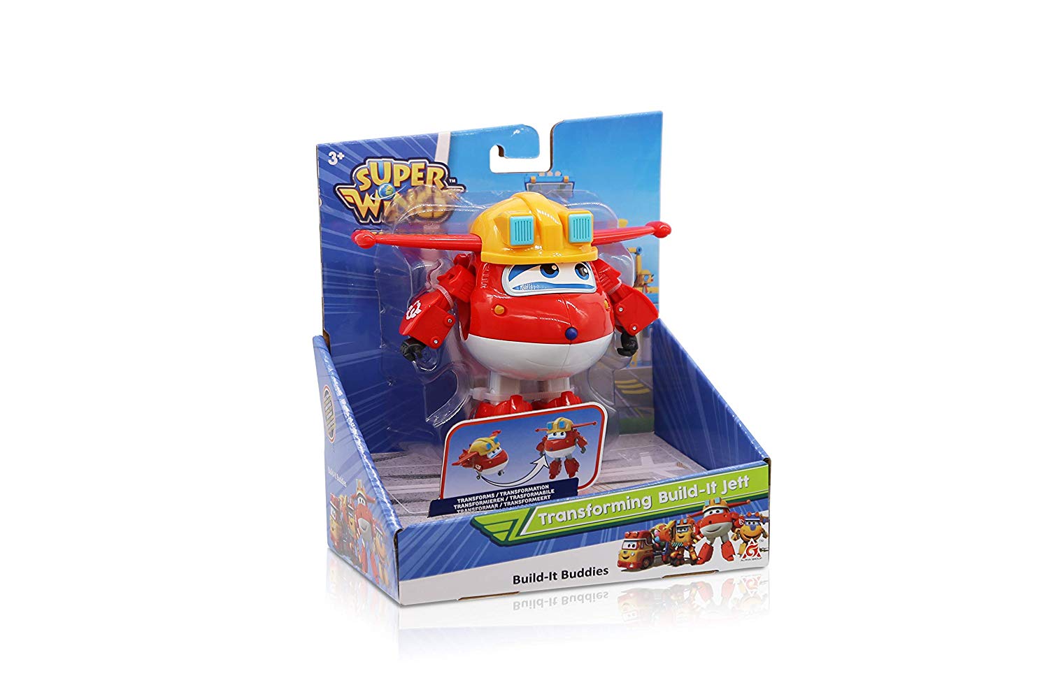 Трансформер Джетт, команда Строителей, ТМ Super Wings  