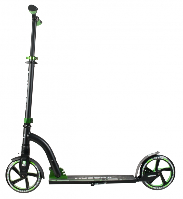 Складной 2х колесный самокат Big Wheel Flex 200, green  