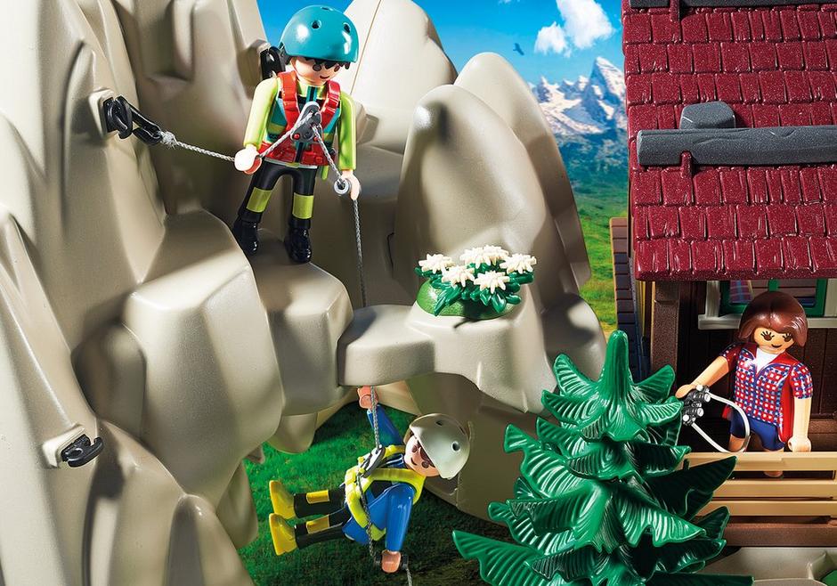 Игровой набор из серии Горноспасательная: Склон и горная хижина  