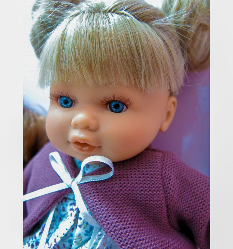 Интерактивная кукла – Монси в фиолетовом, 30 см, звук  