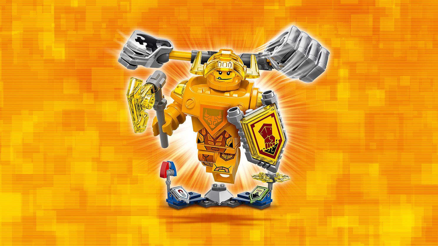 Lego Nexo Knights. Аксель — Абсолютная сила  