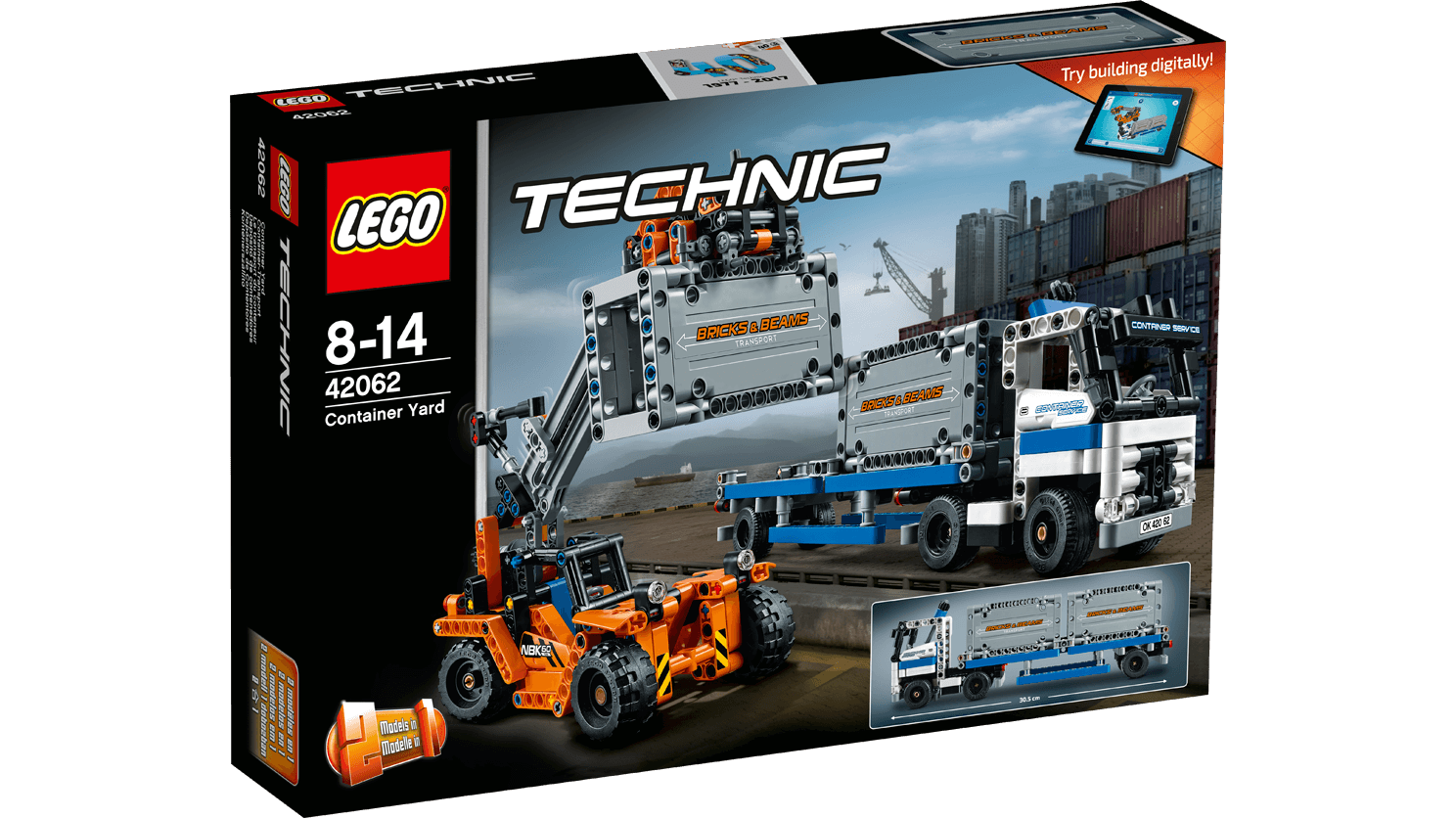 LEGO Technic. Контейнерный терминал   