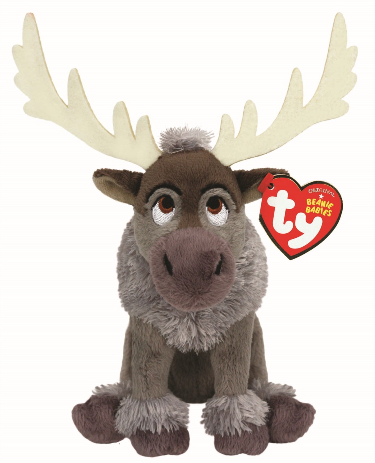 Мягкая игрушка Disney Beanie Babies - Северный Олень Sven, 20 см, звуковые эффекты  