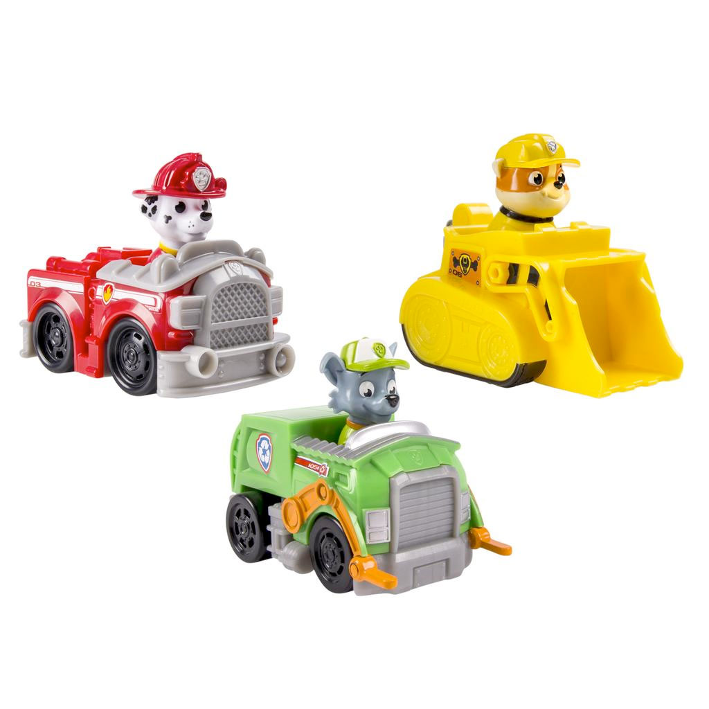 

Набор из 3 маленьких машинок «Paw Patrol»