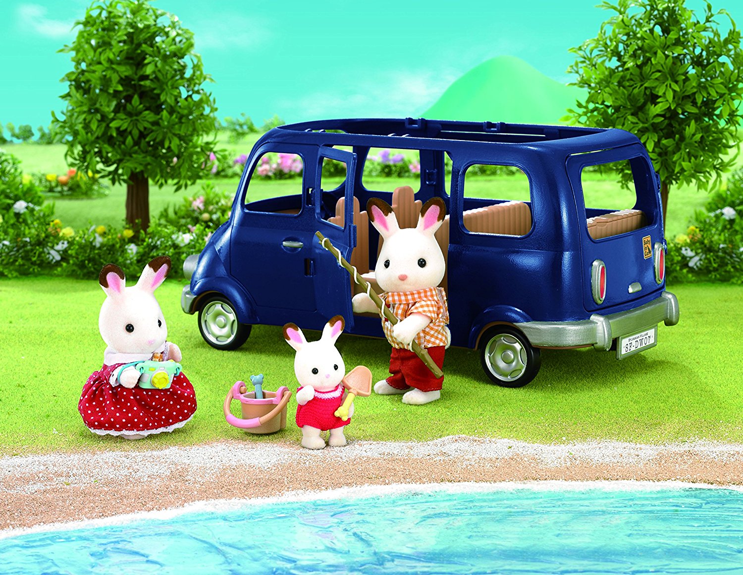 Sylvanian Families - Семейный автомобиль, 7 мест  